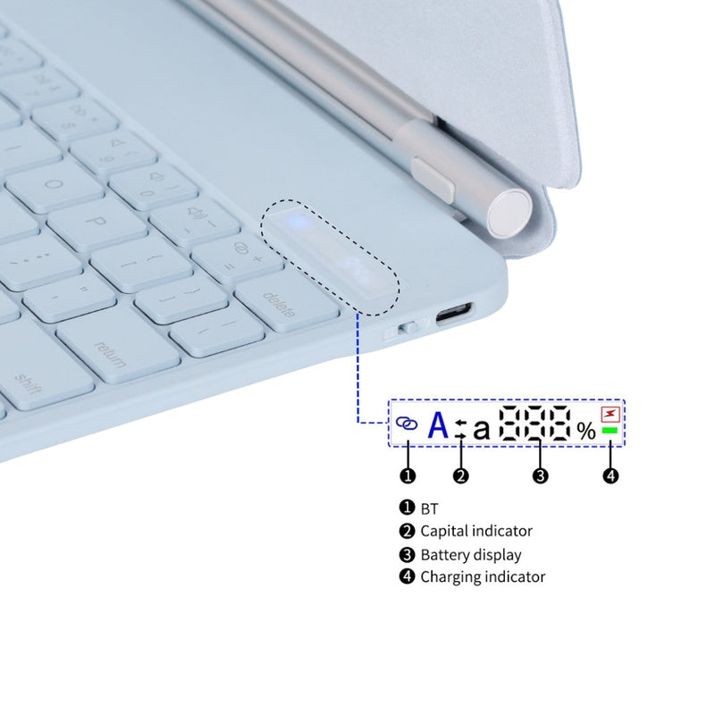 Load image into Gallery viewer, [Magic Keybord] Apple iPad Air 4/5 &amp; Pro 11“ &amp; Air 11” M2/M3 (2024/2025) - Precision Multi-Touch Trackpad Magnetic Smart Wireless Keyboard Case With Backlit Keys - i-Station Mobile Phone &amp; Electronic Device Repair and Accessories
