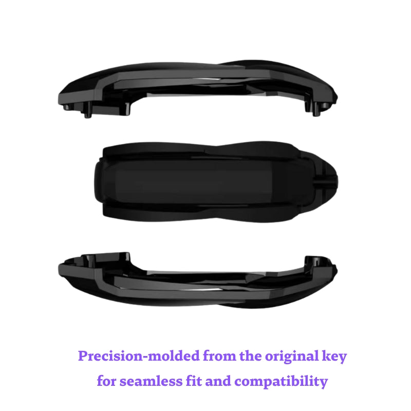 Cargue la imagen en el visor de la galería, Shockproof Zinc Alloy &amp; Silicone Car Key Fob Case Cover with Lock Buckle for Maserati Levante, MC20, Ghibli, Quattroporte 2014-2022 – Premium Protection Cover
