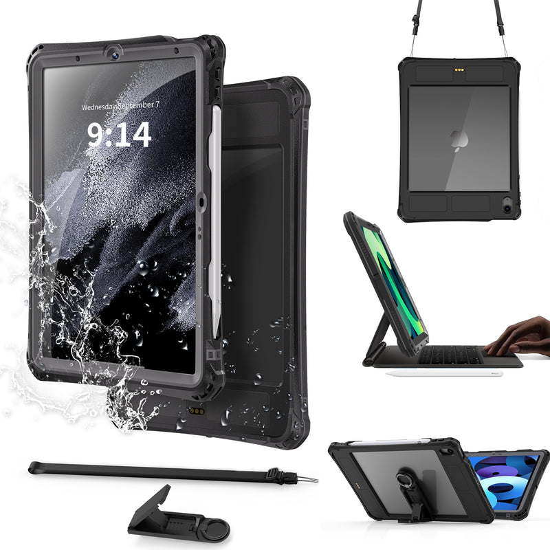 Chargez l&#39;image dans la visionneuse de la galerie, Apple iPad Air 4/5 10.9&quot; Shellbox Waterproof Heavy Duty Lifeproof Style Case - Polar Tech Australia

