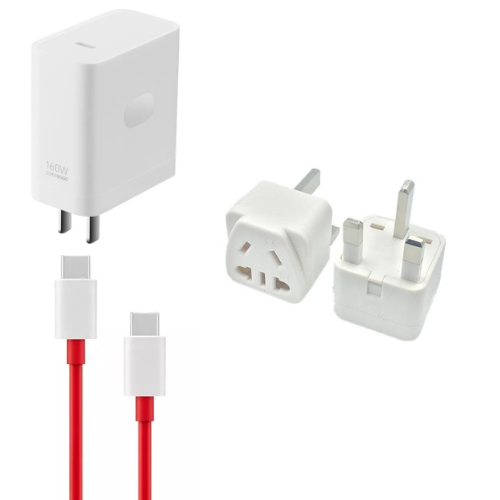 [160W][With Cable] Genuine OPPO/Realme/OnePlus SuperVOOC Wall Charger Adapter Power Supply Unit - Polar Tech Australia
