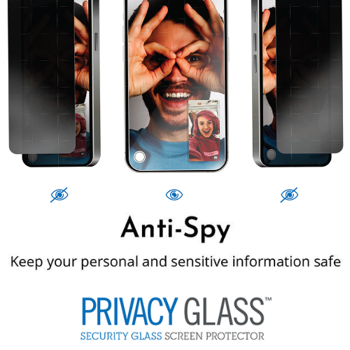 [Full Covered][Privacy] Nothing Phone (3a)/Pro -  9H Hardness Anti-Spy Tempered Glass Screen Protector
