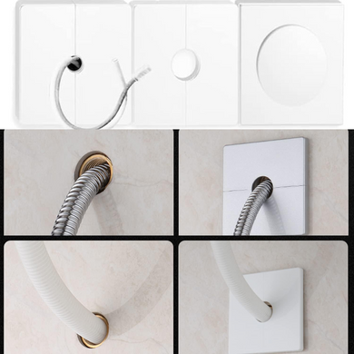 Universal Self-Adhesive Wall Wire Pile Hole Cover Drill Hole Panel Screw Hole Decor Cabinet Office Desk Hole Cap Dust Pipe Plug Hardware White - Polar Tech Australia