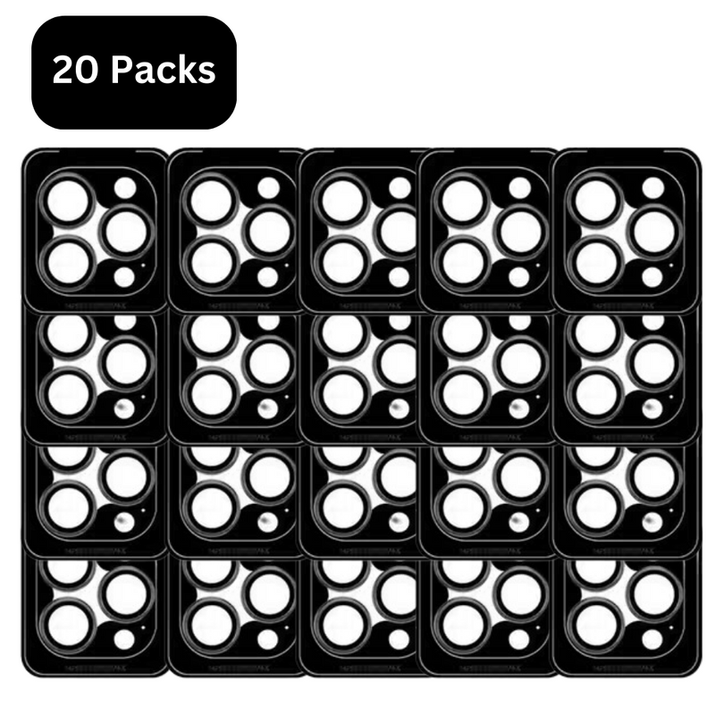 Cargue la imagen en el visor de la galería, [Black Aluminium Alloy] iPhone 13 Pro &amp; 13 Pro Max Back Rear Camera Lens Glass Protector - Polar Tech Australia

