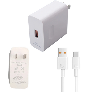 [100W][With Cable] Genuine Honor Magic Phone Fast Turbo Wall Charger Adapter Power Supply Unit - Polar Tech Australia
