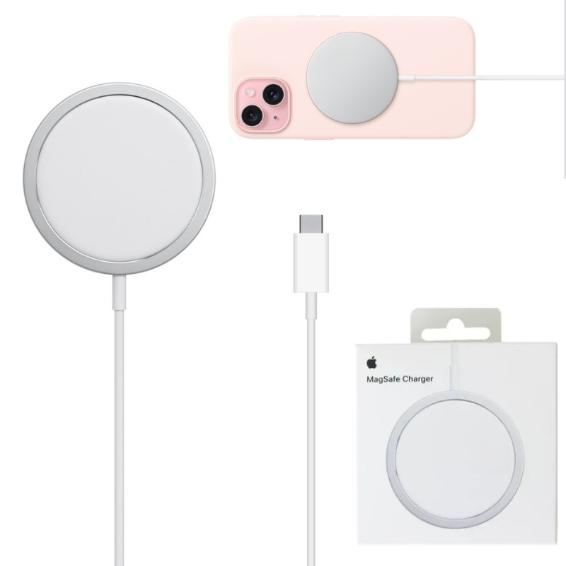 Load image into Gallery viewer, Apple 15W Magnetic Fast Charging Magsafe Wireless Charger For iPhone 12/13/14/15 - Polar Tech Australia
