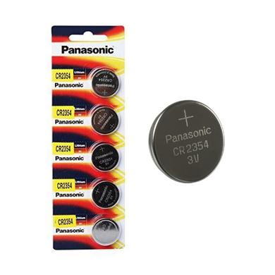 [CR2354][5PC Pack] Panasonic 3V Lithium Battery Coin Cell Button Battery Tesla Model X Key Fob Battery - Polar Tech Australia