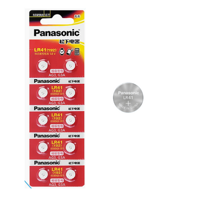 [LR41/AG3] Panasonic 1.5V Lithium Battery Coin Cell Button Battery - Polar Tech Australia