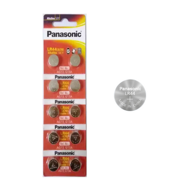 [LR44/AG13][10 Pcs] Panasonic 1.5V Lithium Battery Coin Cell Button Battery - Polar Tech Australia