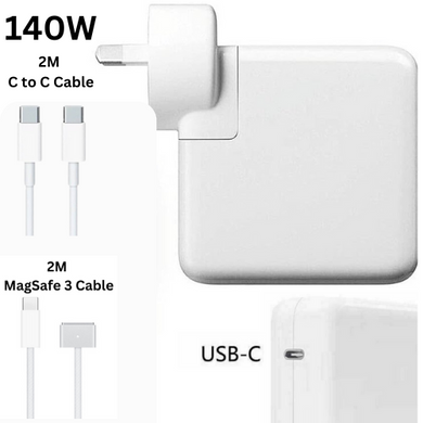 [140W][28V-5A] USB-C to MagSafe 3 Super Fast Charger Power Adapter for MacBook A3114 A3113 A2941 A2681 A2779 A2992 A2918 - Polar Tech Australia