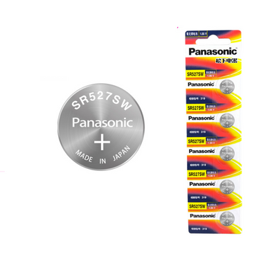 [SR527SW][319][5PC Pack] Panasonic 1.55V Lithium Battery Coin Cell Button Watch Battery - Polar Tech Australia