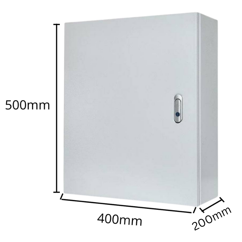 Load image into Gallery viewer, Electrical Enclosure CCTV/Alarm Security Equipment Lockable Safe Metal Box Wall Mount - Polar Tech Australia
