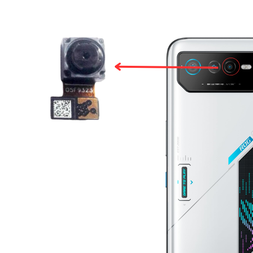 Chargez l&#39;image dans la visionneuse de la galerie, Asus Rog Phone 6 / 6 Pro / 6D - Back Rear Main Camera Module Flex - Polar Tech Australia

