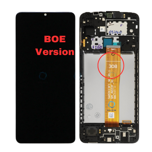 [SAMSUNG SERVICE PACK] Samsung Galaxy A12 (SM-A125) LCD Touch Digitizer Screen Assembly With Frame - Polar Tech Australia