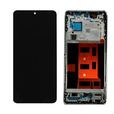 [With Frame] OPPO Reno11 5G - AMOLED LCD Touch Digitiser Display Screen Assembly - Polar Tech Australia