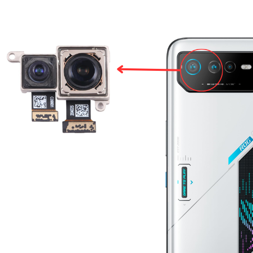 Chargez l&#39;image dans la visionneuse de la galerie, Asus Rog Phone 6 / 6 Pro / 6D - Back Rear Main Camera Module Flex - Polar Tech Australia
