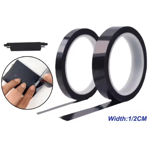Black Battery Thermal Insulation Tape Polyimide Insulating Adhesive - Polar Tech Australia