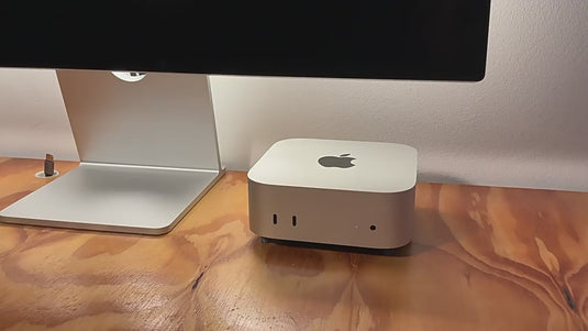 Elegant Power-On with a Simple Press! Compatible with M4 Series Mac Mini 2024 – Enhanced Heat Dissipation