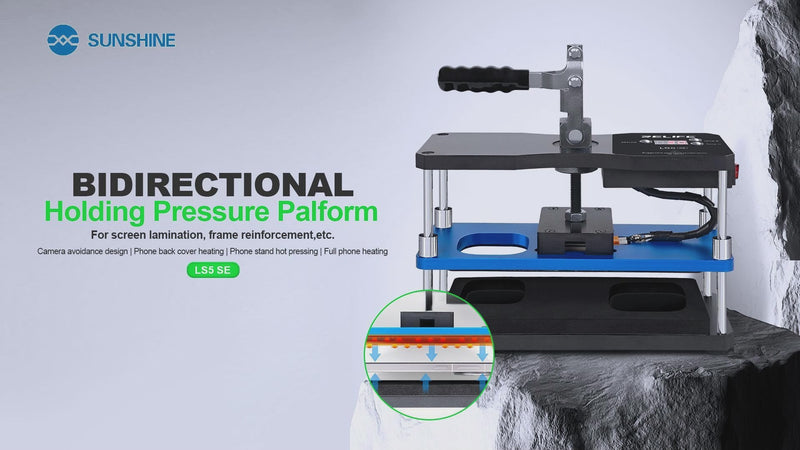 Cargar y reproducir video en Gallery Viewer, [LS5-SE] RELIFE Dual-Directional Heating &amp; Pressure Platform
