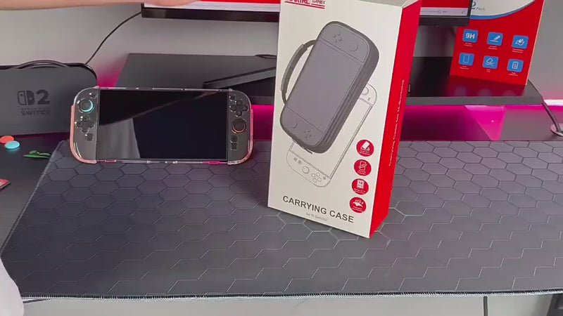 Cargar y reproducir video en Gallery Viewer, Nintendo Switch 2 - STARTRC Carrying Case Protective Travel Bag Big Capacity

