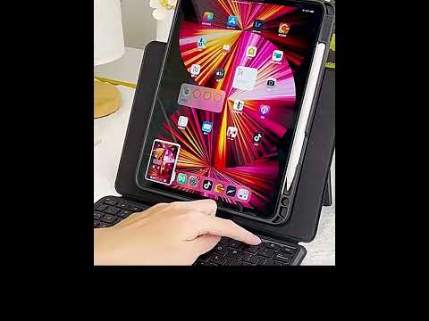 Apple iPad 10 / 10th (2022) 10.9” Magic 360 Rotation Detachable Smart Wireless Trackpad Keyboard Flip Case
