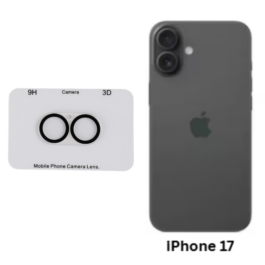 [Transparent] iPhone 17/17 Air/17 Pro/Max - Back Camera Lens Glass Protector