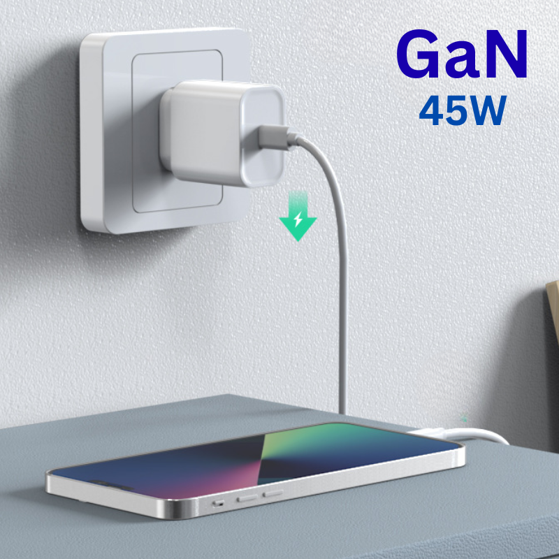 Cargue la imagen en el visor de la galería, 45W PD Type-C iPhone 17/16/15/14 &amp; Samsung S25/AS24/S23 Ultra Compatible Wall Travelling Fast Charger Adapter -  (SAA Approved/AU Plug)
