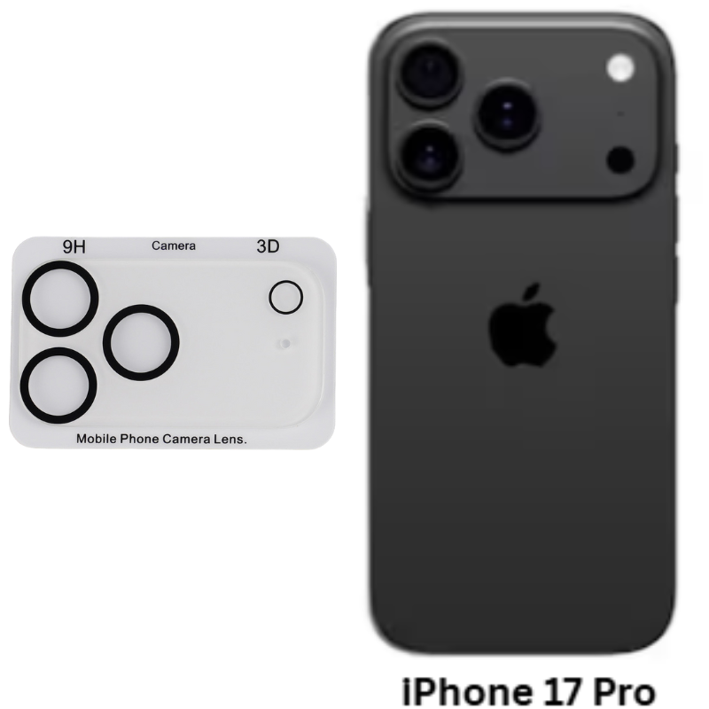 Chargez l&#39;image dans la visionneuse de la galerie, [Transparent] iPhone 17/17 Air/17 Pro/Max - Back Camera Lens Glass Protector
