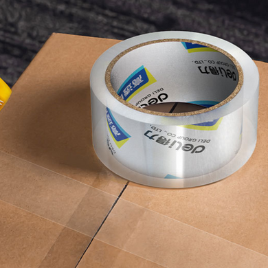 [6CM/54.8M] Deli 30170 Transparent Clear Heavy Duty Packing Tape - Polar Tech Australia