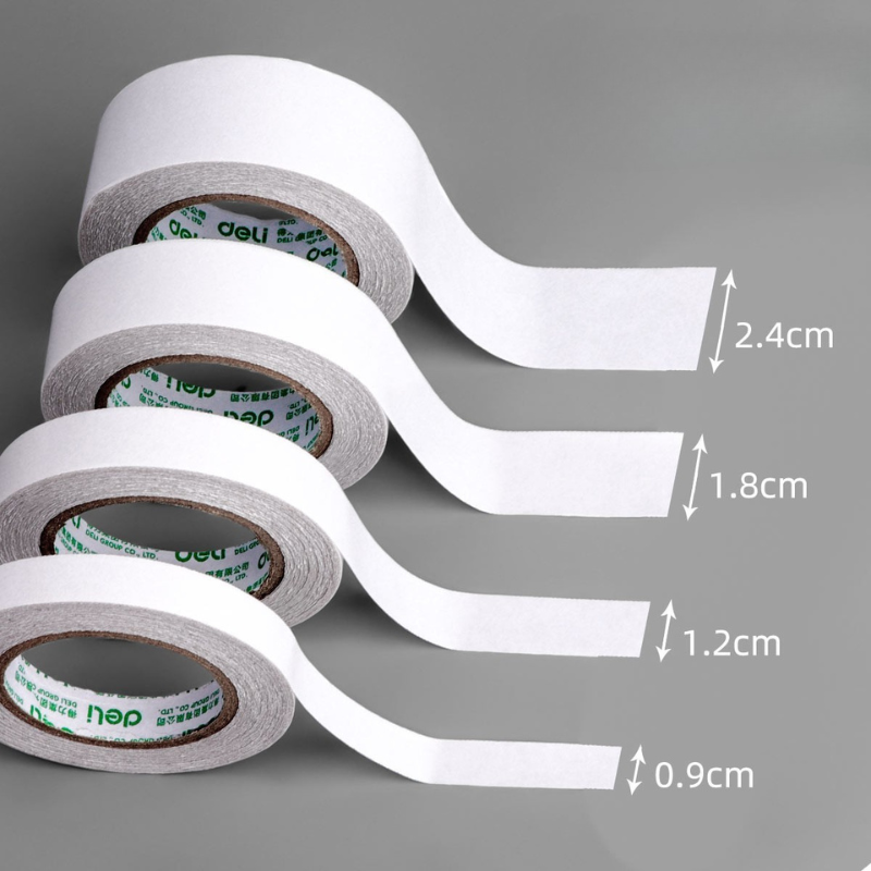 Load image into Gallery viewer, Deli 30435 - 12mm Wide Double Sided Tape
