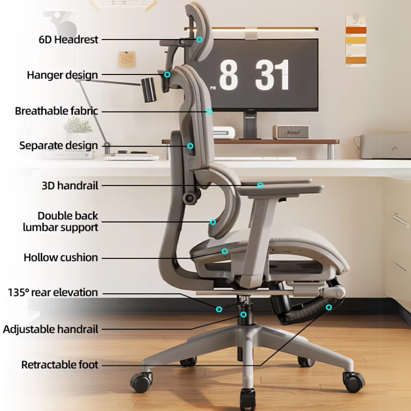 Load image into Gallery viewer, Deluxe Ergonomic Adjustable Breathable Mesh Comfortable Office Chair
