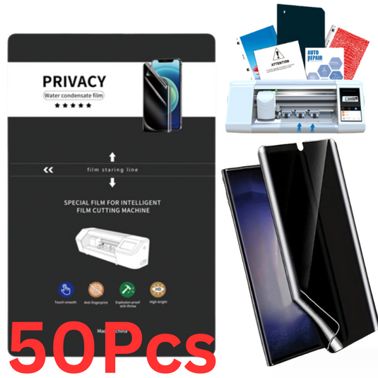 [Bulk 10Pcs/50Pcs][Privacy] Universal Mobile Phone / Watch Hydrogel Anti-Spy Soft TPU Protector For Cutting Machine - Polar Tech Australia