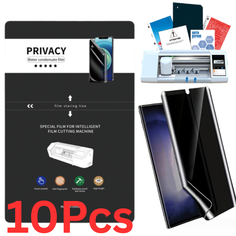 Load image into Gallery viewer, [Bulk 10Pcs/50Pcs][Privacy] Universal Mobile Phone / Watch Hydrogel Anti-Spy Soft TPU Protector For Cutting Machine - Polar Tech Australia
