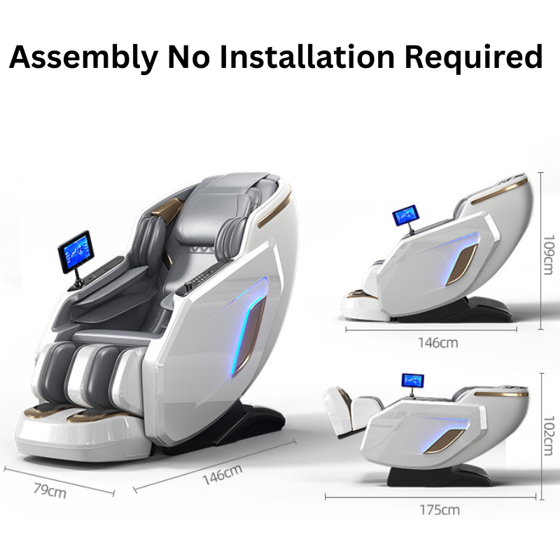 Cargue la imagen en el visor de la galería, [i918][Voice Control][AI Version] Luxury iMassage 9D Full-body Multi-function Zero-Gravity Large Wide Massage Chair
