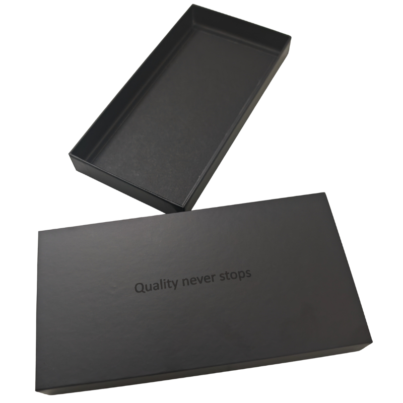 Load image into Gallery viewer, Black Heavy Duty Telescoping Packing Packaging Box With Letter &quot;Quality Never Stop&quot; - Polar Tech Australia

