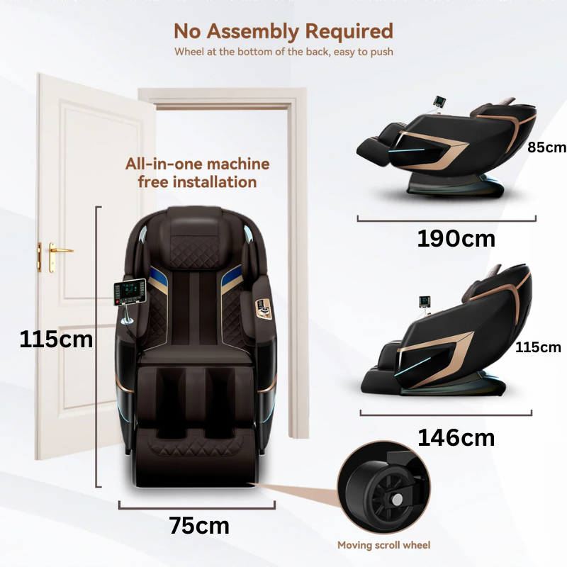 Cargue la imagen en el visor de la galería, [i85][Voice Control][AI Version] Luxury iMassage 9D Full-body Multi-function Zero-Gravity Massage Chair - Polar Tech Australia

