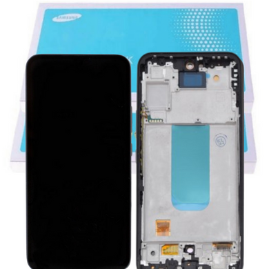 [Samsung Service Pack] Samsung Galaxy A54 5G (SM-A546) AMOLED LCD Touch Digitizer Screen Assembly With Frame - Polar Tech Australia