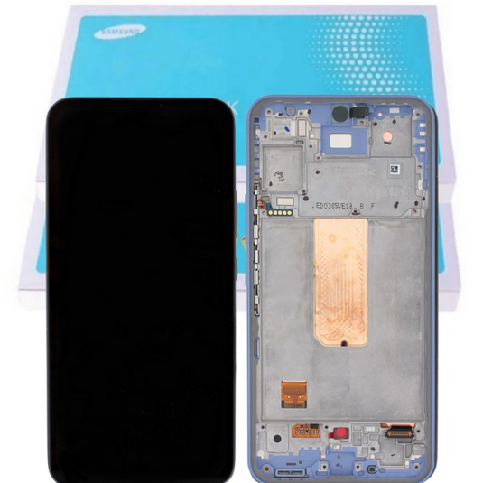 [Samsung Service Pack] Samsung Galaxy A54 5G (SM-A546) AMOLED LCD Touch Digitizer Screen Assembly With Frame - Polar Tech Australia