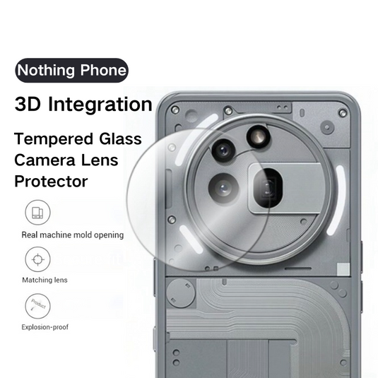 Nothing Phone (3a) Pro - 9H Transparent Back Rear Camera Lens Glass Protector - Polar Tech Australia