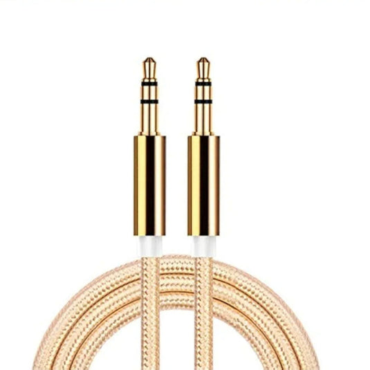[LSY01] CABLE DE AUDIO LDNIO 3.5 AUX para teléfono/automóvil/altavoz (1M)