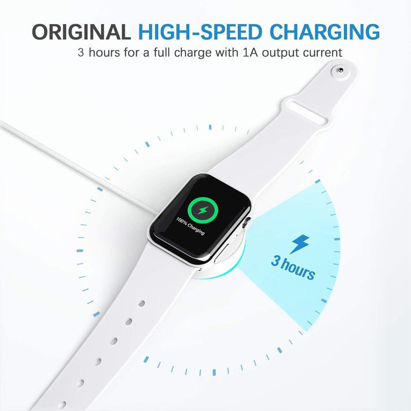 Chargez l&#39;image dans la visionneuse de la galerie, [USB-A Port] Apple Watch Magnetic Wireless Charger Charging Cable Cord
