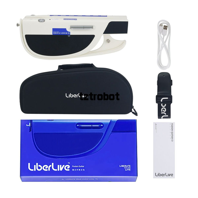Cargue la imagen en el visor de la galería, LiberLive C1 Foldable Portable Stringless Smart Easy Guitar - Polar Tech Australia
