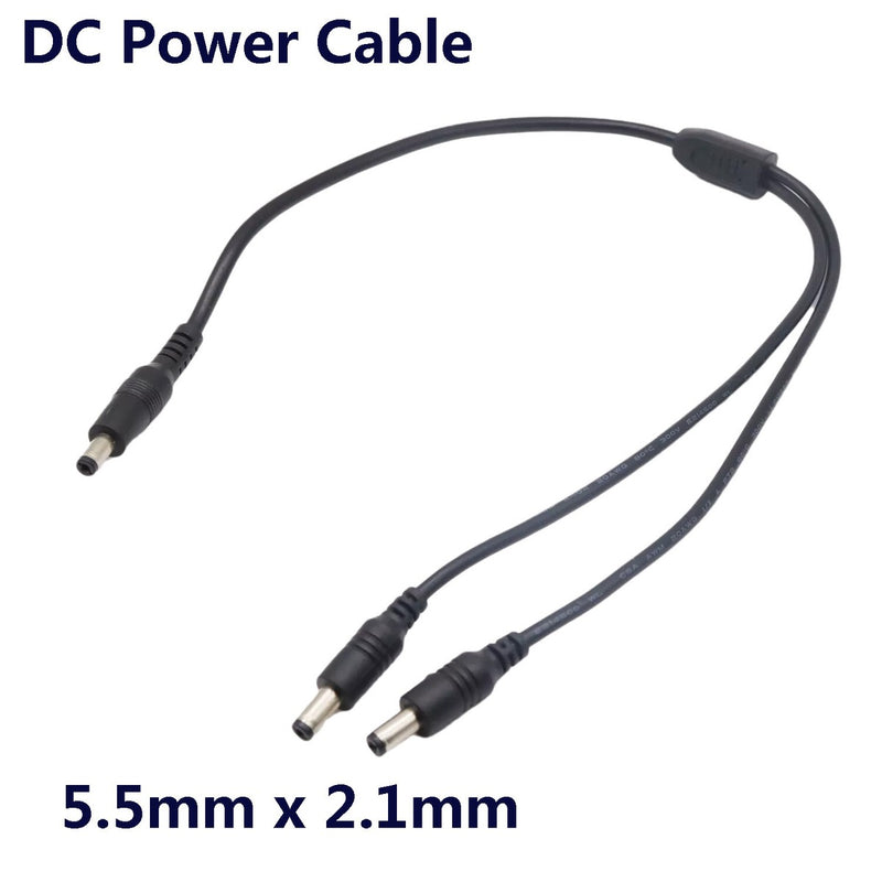 Chargez l&#39;image dans la visionneuse de la galerie, DC Power 1 DC Female To 2/4/8 Male Plug Splitter Adapter Connector Cable
