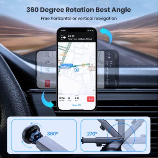 [UN-05] Universal Super Strong Magnetic Magnet Mobile Phone Holder Handlebar Mount Holder