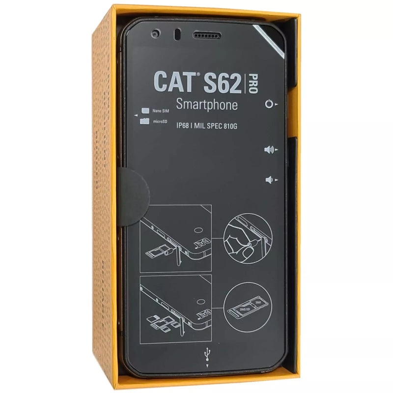 Cargue la imagen en el visor de la galería, [Brand New] CAT S62 Pro 128GB Black Rugged Thermal Camera Smart Industrial Phone - Polar Tech Australia
