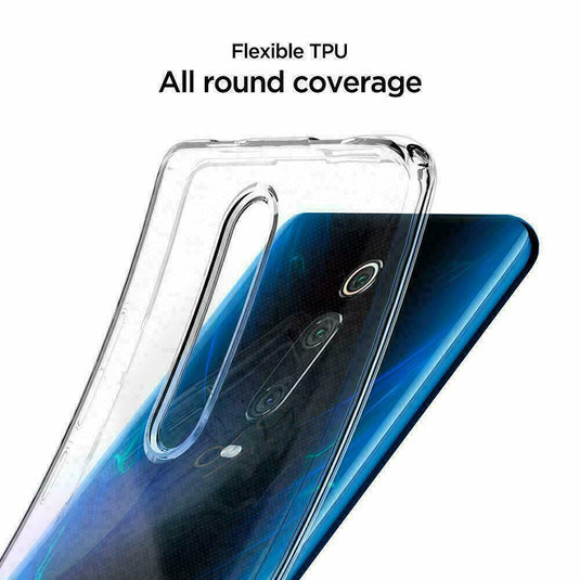 Motorola Moto E6i - AirPillow Cushion Transparent Soft Clear TPU Protective Case - Polar Tech Australia