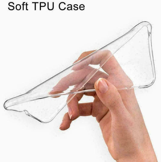 Motorola Moto E6i - AirPillow Cushion Transparent Soft Clear TPU Protective Case - Polar Tech Australia