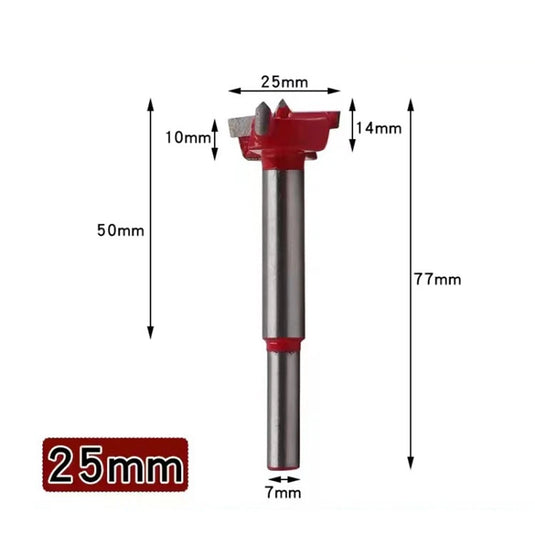 [6 in 1] Adjustable Hinge Hole Opener Hole Saw Kit Woodworking Tool Set With Storage Box (15-35mm)