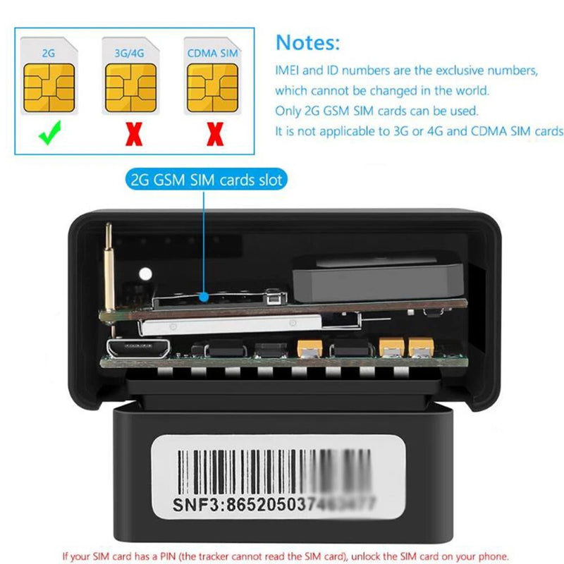 Load image into Gallery viewer, Global Version Mini 4G GSM Wireless OBD GPS Tracker Car GPS Locator Overspeed Alarm Anti-lost Geofence Route History - Polar Tech Australia
