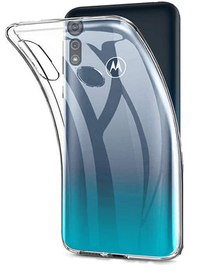 Motorola Moto E6i - AirPillow Cushion Transparent Soft Clear TPU Protective Case - Polar Tech Australia