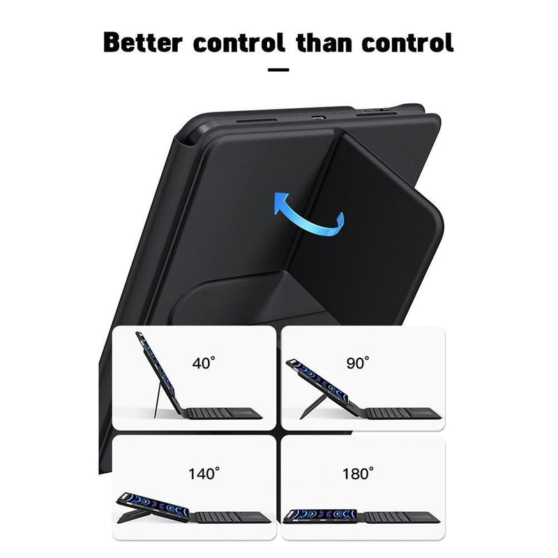 Cargue la imagen en el visor de la galería, Apple iPad Air 3/iPad Pro 2 10.5&quot; &amp; iPad 7th/8th/9th 10.2&quot; - Magic 360 Rotation Detachable Smart Wireless Trackpad Keyboard Flip Case - Polar Tech Australia
